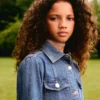 Robe courte en denim Robe courte en denim