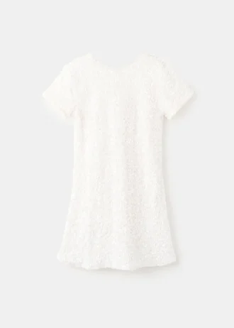 Robe courte à paillettes