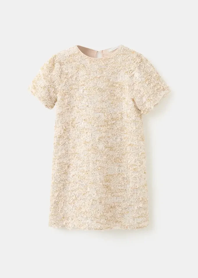 Robe courte à paillettes Robe courte à paillettes