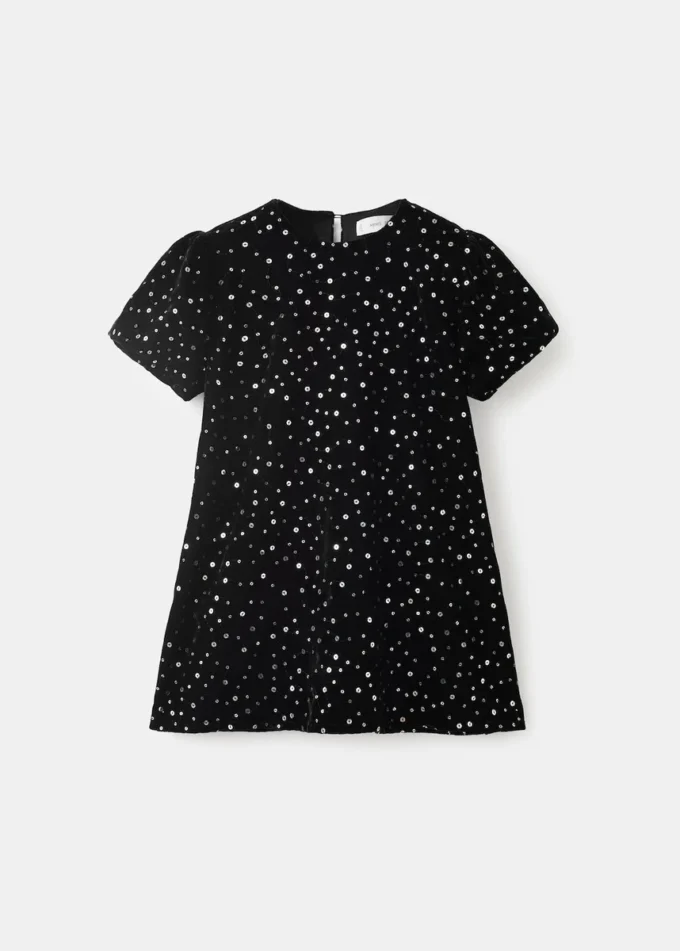 Robe courte à paillettes Robe courte à paillettes