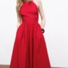 Robe dos nu avec dos croisé