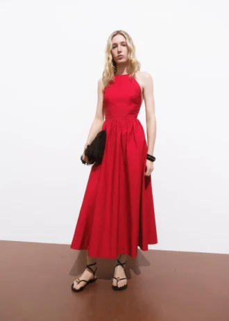 Robe dos nu avec dos croisé