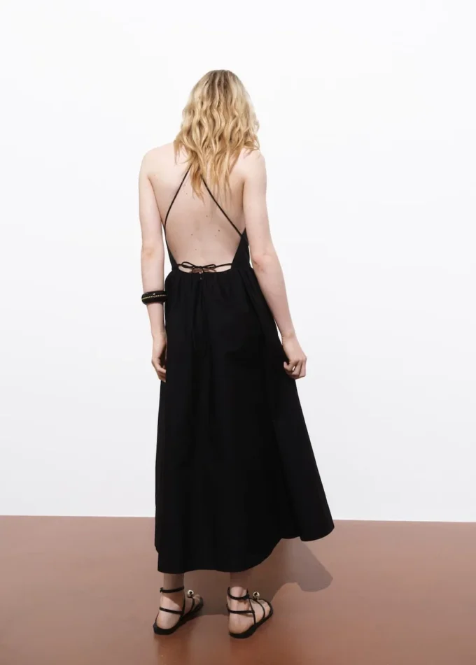 Robe dos nu avec dos croisé Robe dos nu avec dos croisé