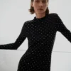 Robe à dos nu et cristaux Robe à dos nu et cristaux