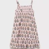 Robe en coton à fleurs