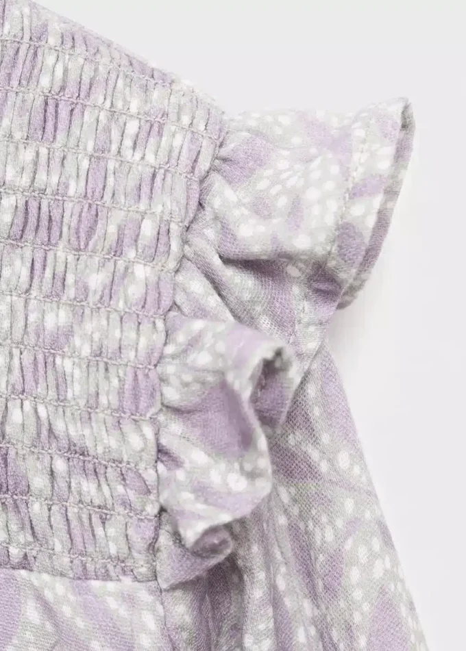 Robe en coton imprimé Robe en coton imprimé