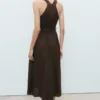 Robe en lin à ceinture Robe en lin à ceinture