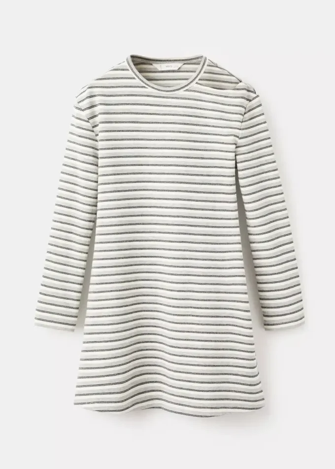 Robe en lurex avec découpes Robe en lurex avec découpes
