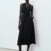 Robe en lyocell avec ceinture Robe en lyocell avec ceinture