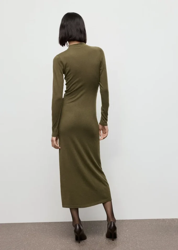 Robe en maille à col roulé Robe en maille à col roulé