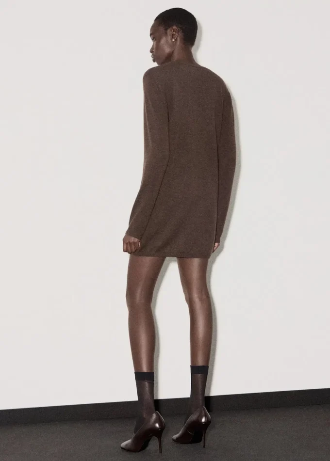 Robe en maille fine