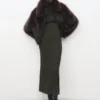 Robe en maille fine avec fronces sur les côtés Robe en maille fine avec fronces sur les côtés