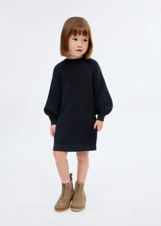 Robe en maille unie