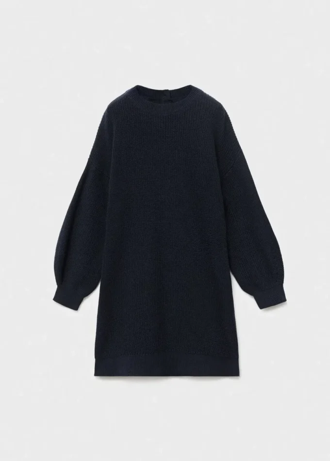 Robe en maille unie