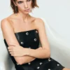 Robe en simili cuir cloutée Robe en simili cuir cloutée