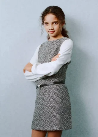 Robe en tweed lurex Robe en tweed lurex