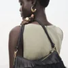 Robe à encolure bateau et plis Robe à encolure bateau et plis