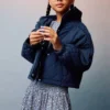 Anorak matelassé oversize