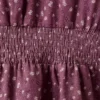 Robe florale froncée Robe florale froncée