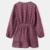 Robe florale froncée Robe florale froncée