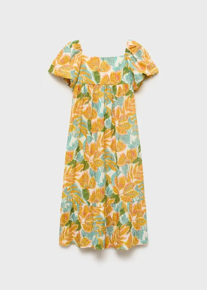 Robe à imprimé tropical Robe à imprimé tropical