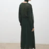Robe imprimée avec foulard Robe imprimée avec foulard