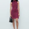 Robe imprimée avec nœud Robe imprimée avec nœud