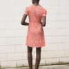 Robe imprimée à col en V Robe imprimée à col en V