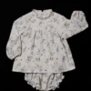 Robe imprimée et cache-couche Robe imprimée et cache-couche