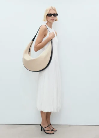 Robe longue ballon