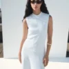Robe longue combinée Robe longue combinée