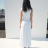 Robe longue combinée Robe longue combinée