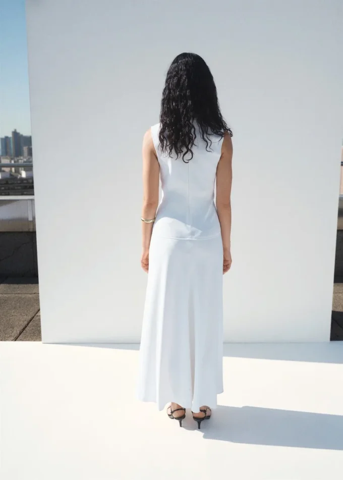 Robe longue combinée Robe longue combinée