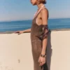 Robe longue en crochet Robe longue en crochet