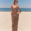 Robe longue en crochet Robe longue en crochet
