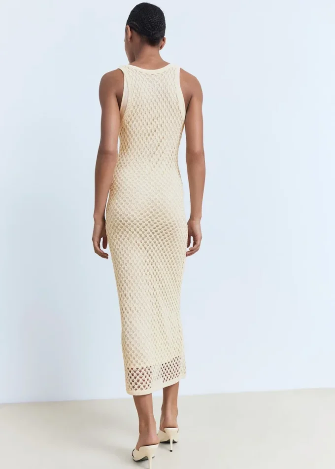 Robe longue en crochet Robe longue en crochet