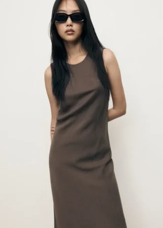 Robe longue en modal