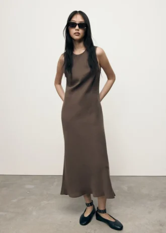Robe longue en modal