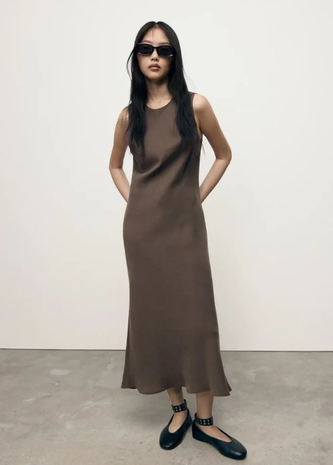 Robe longue en modal Robe longue en modal