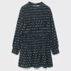 Robe à manches bouffantes et imprimé floral Robe à manches bouffantes et imprimé floral