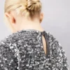 Robe à manches longues et paillettes Robe à manches longues et paillettes