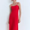 Robe midi avec nœud dans le dos Robe midi avec nœud dans le dos