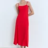 Robe midi avec nœud dans le dos Robe midi avec nœud dans le dos