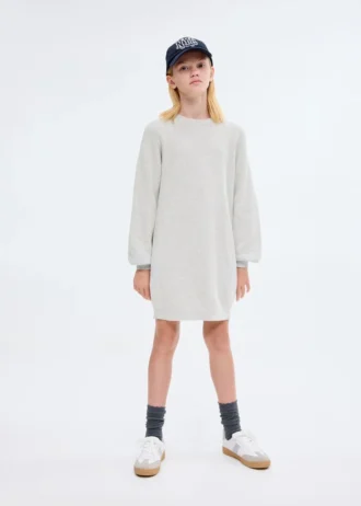 Robe midi en tricot