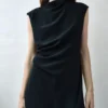 Robe midi froncée Robe midi froncée