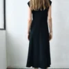 Robe midi froncée Robe midi froncée