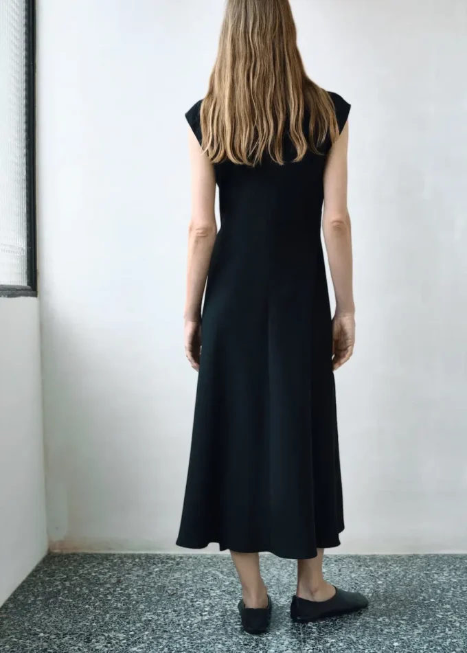 Robe midi froncée Robe midi froncée