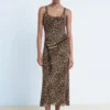 Robe midi léopard Robe midi léopard