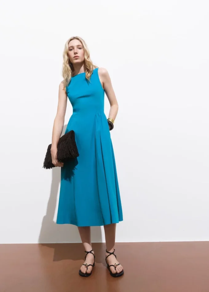 Robe midi évasée Robe midi évasée
