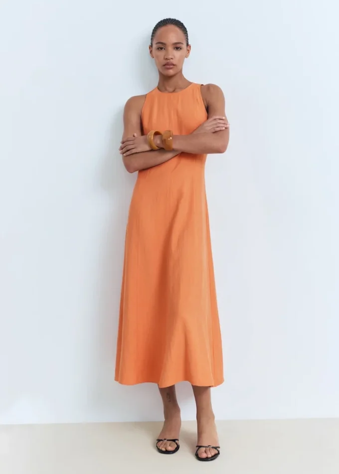 Robe midi évasée Robe midi évasée